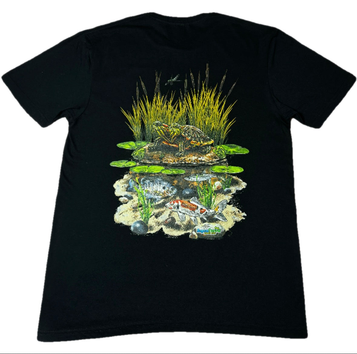 Two Headed Turtle T-Shirt Black